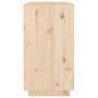 Voir la diapositive 5 : VIDAXL Buffet 100x40x75 cm Bois massif de pin