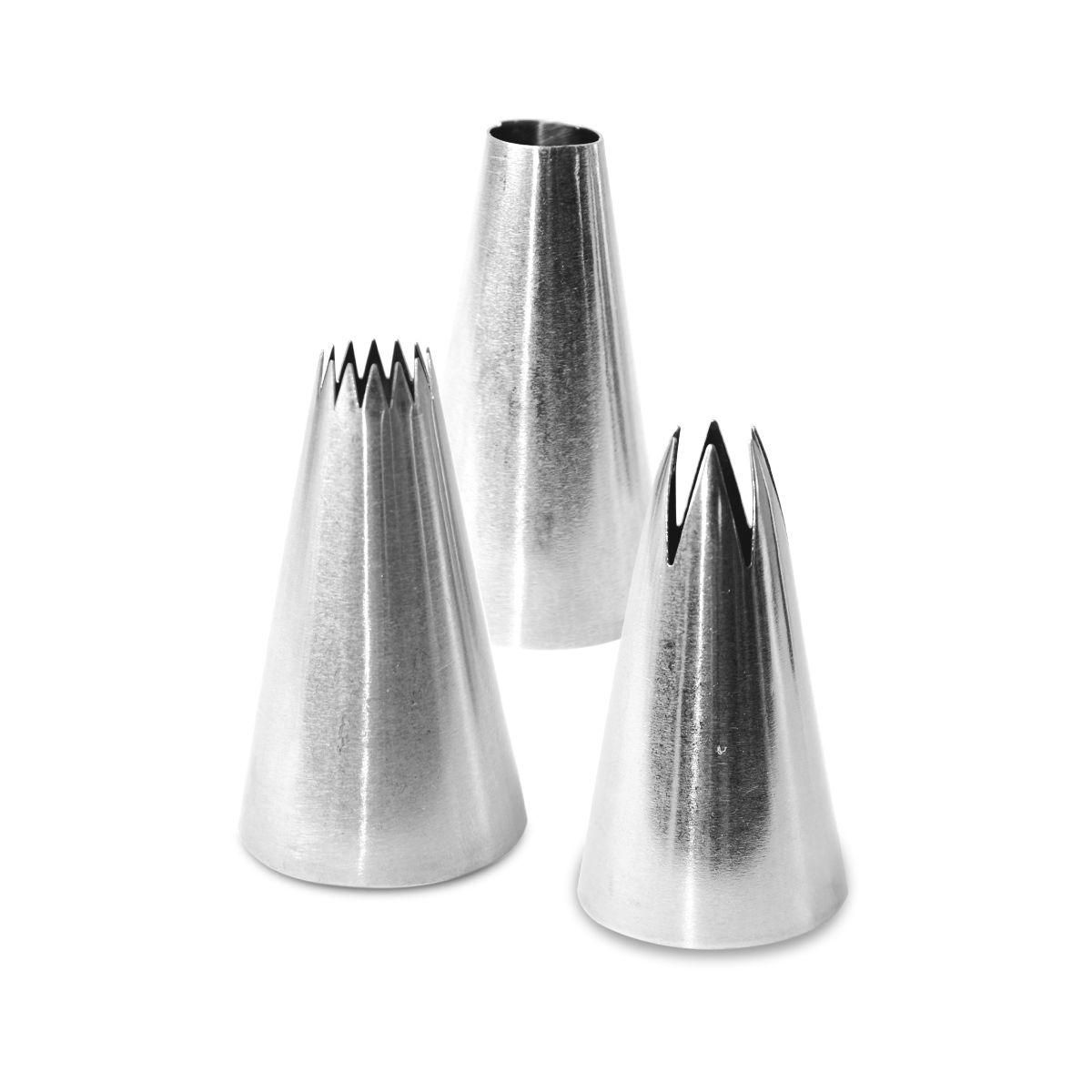 SCRAPCOOKING Douille à pâtisserie lot de 3 à macarons