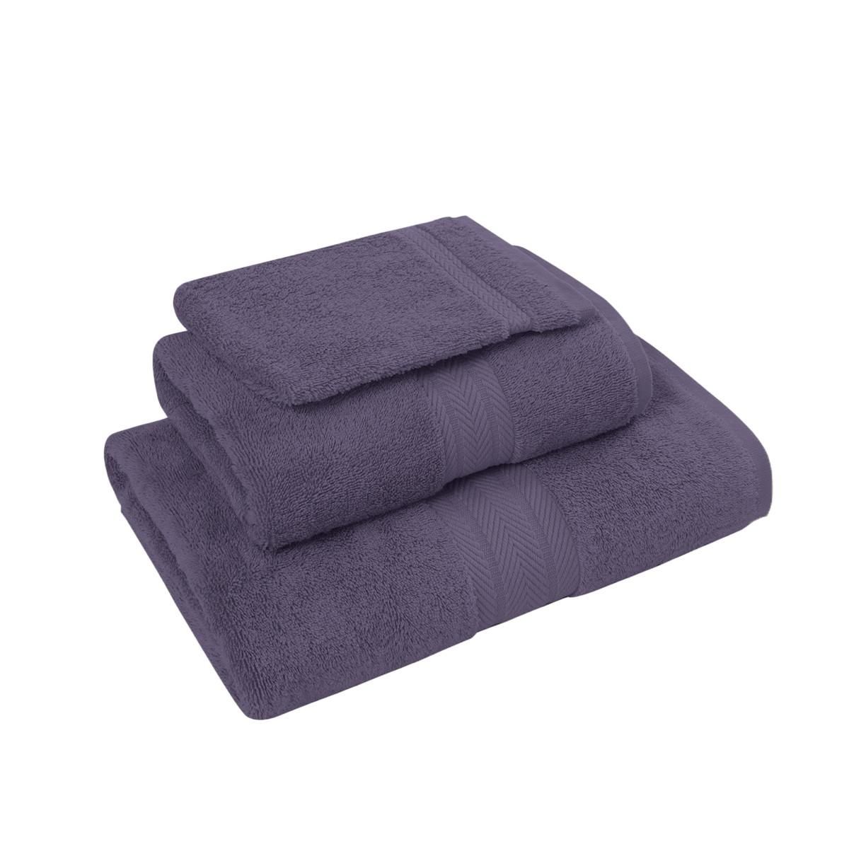 Sensei Maison Ensemble de bain 3 pièces (1 drap de bain + 1 serviette de toilette + 1 gant) LUXURY