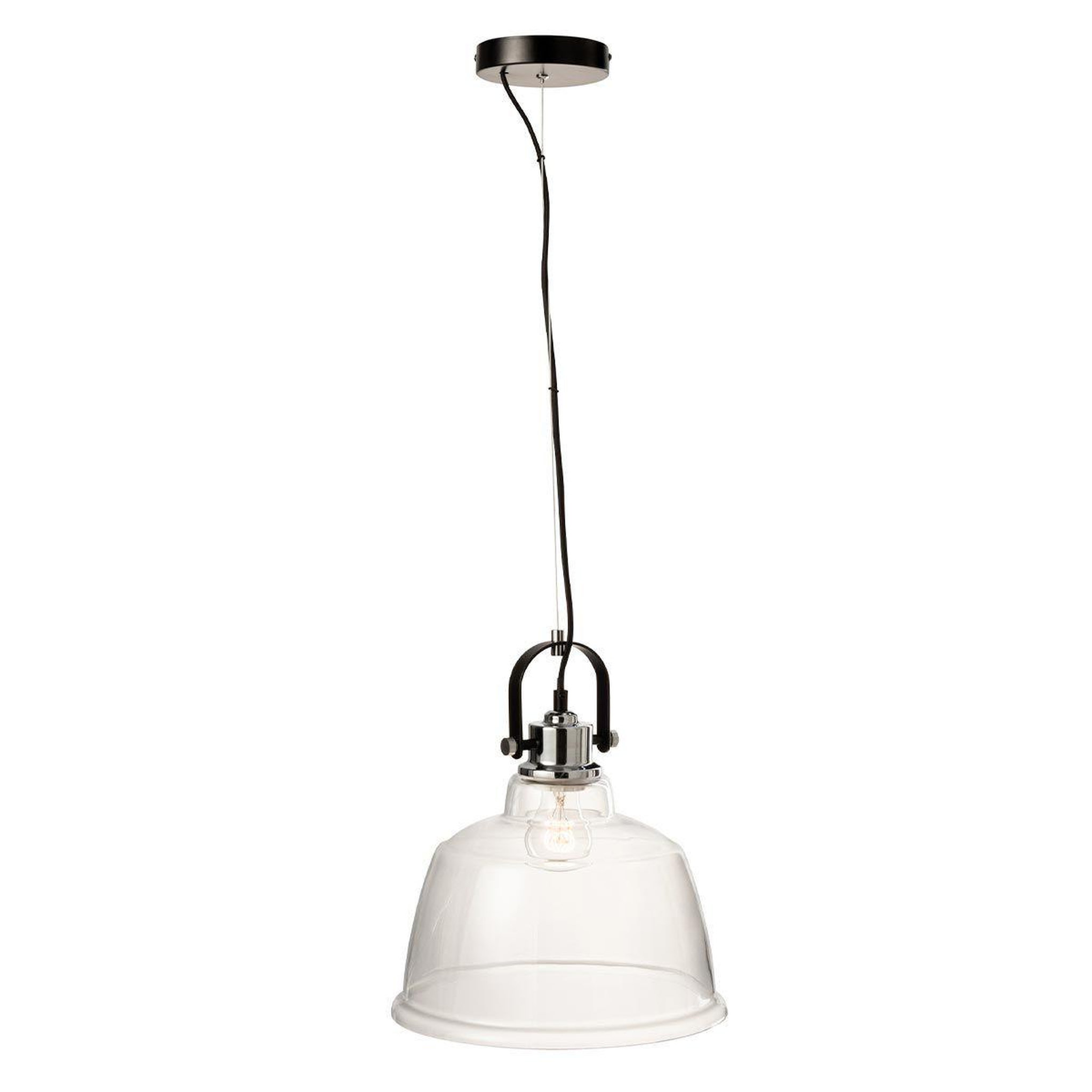 Voir la diapositive 2 : J-LINE Lampe suspension design  magali  175cm transparent