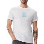 CALVIN KLEIN JEANS T Shirt  Homme Calvin Klein Jeans Brush Stroke Graphic. Coloris disponibles : Blanc