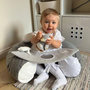 Voir la diapositive 4 : NUBY Siege gonflable - NUBY - Sit & Play au sol - Plateau amovible - Des 6 mois - Gris