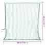 Voir la diapositive 6 : VIDAXL Filet pour remorque avec corde elastique vert 3x3 m PP
