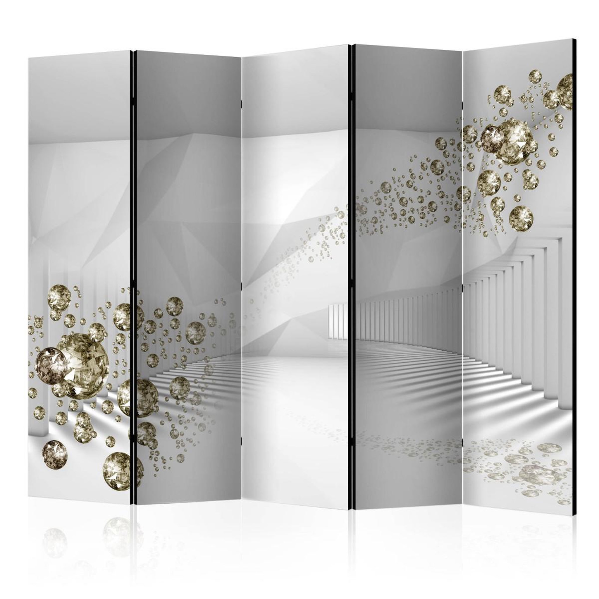 Paris Prix Paravent 5 volets  corridor of diamonds  172x225cm