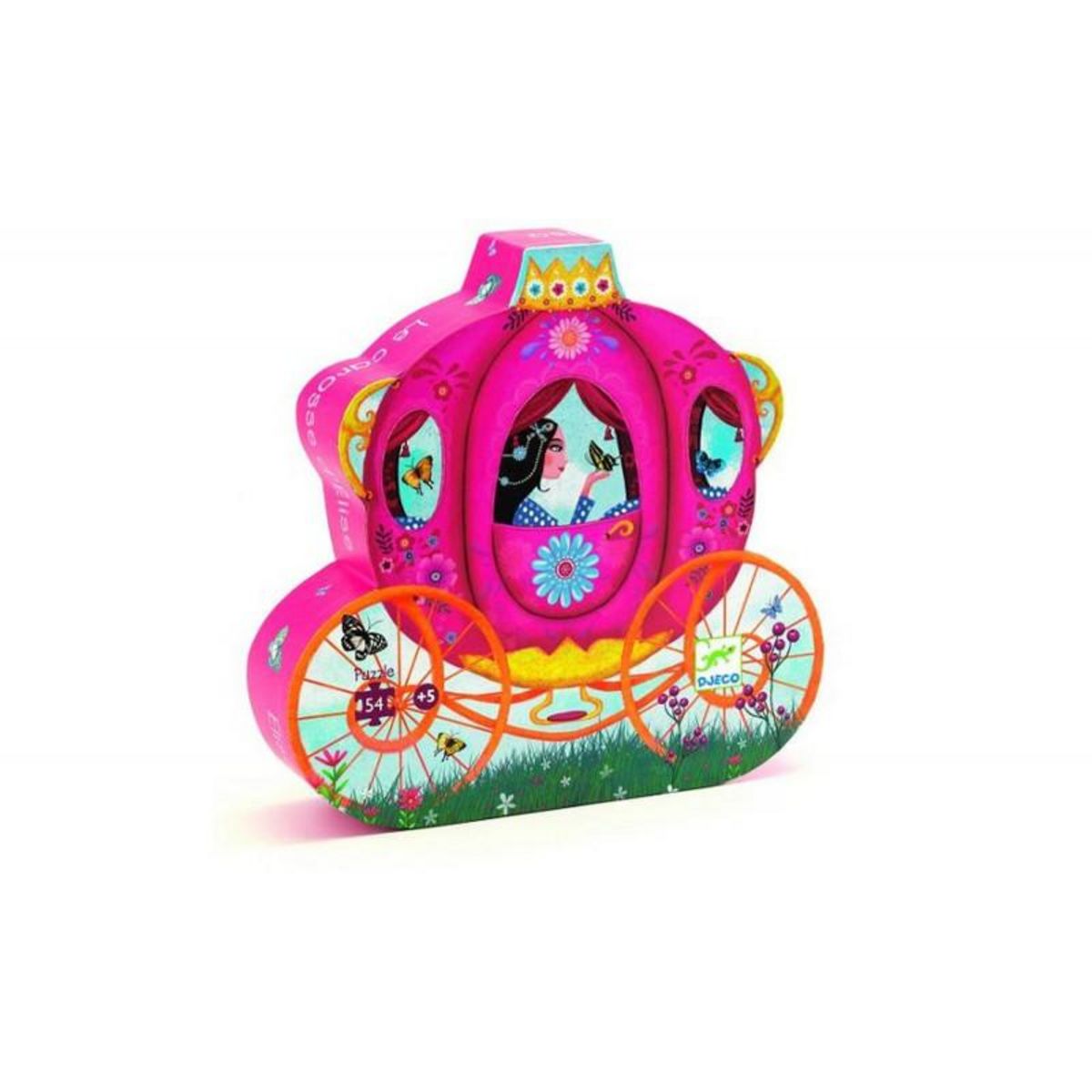 Djeco Puzzle silhouette Djeco Le Carrosse d'Elise