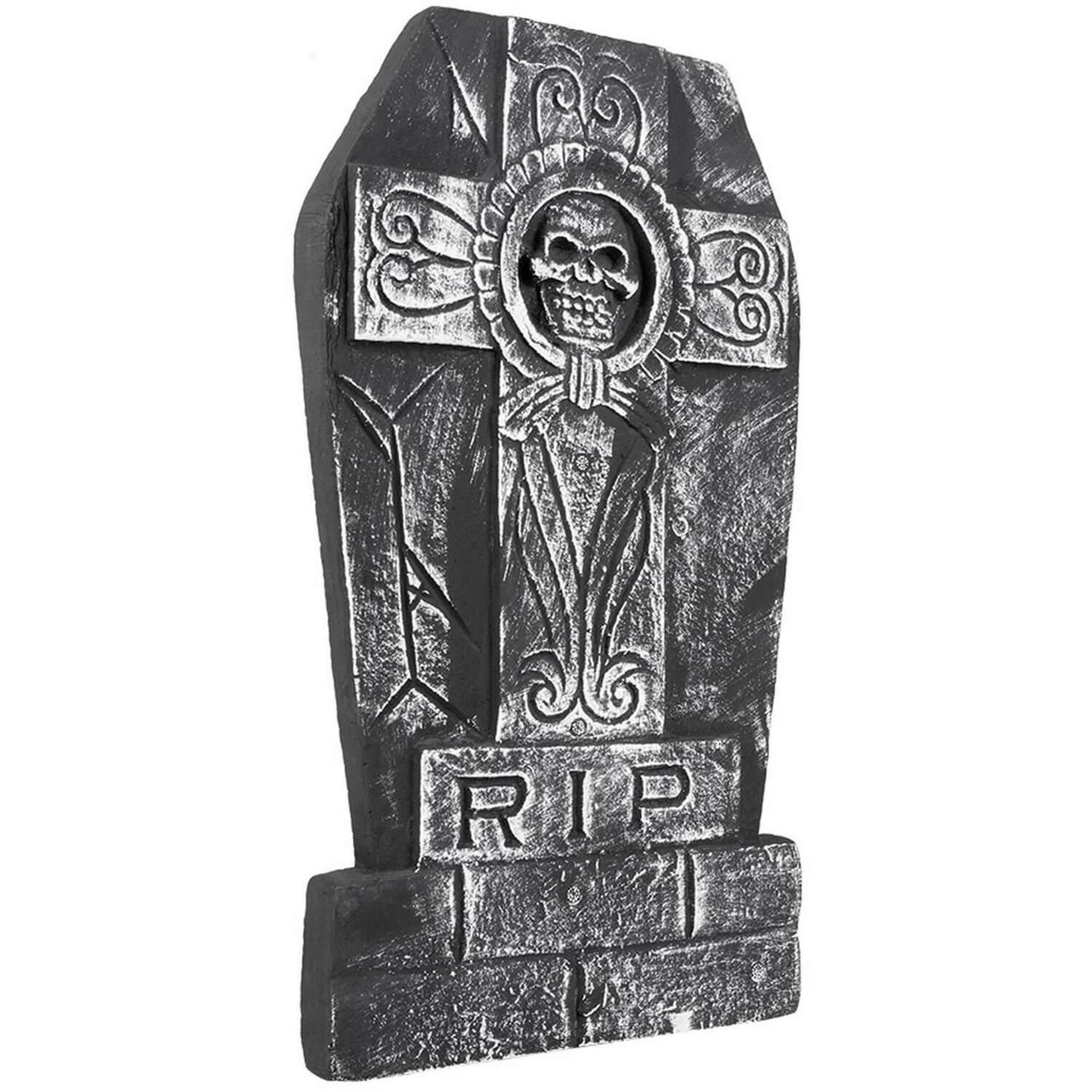 Boland Pierre tombale - Croix squelette R.I.P