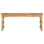 Voir la diapositive 2 : VIDAXL Banc 110 x 35 x 45 cm Bois de recuperation massif