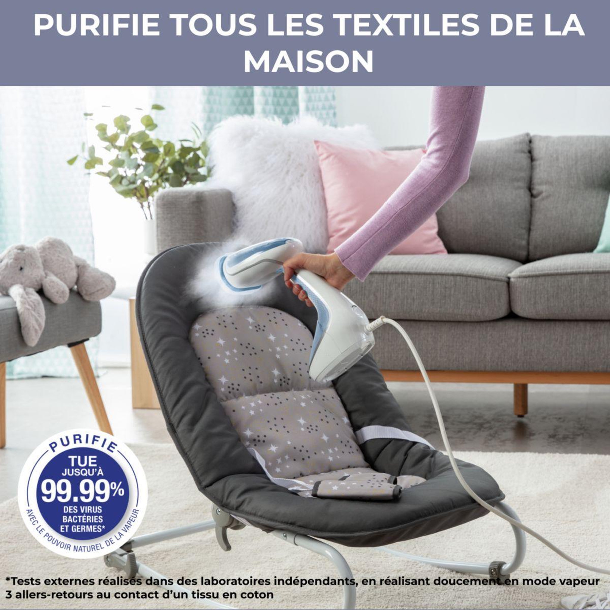Voir la diapositive 4 : CALOR Défroisseur vapeur DT9530C0 Pure Tex