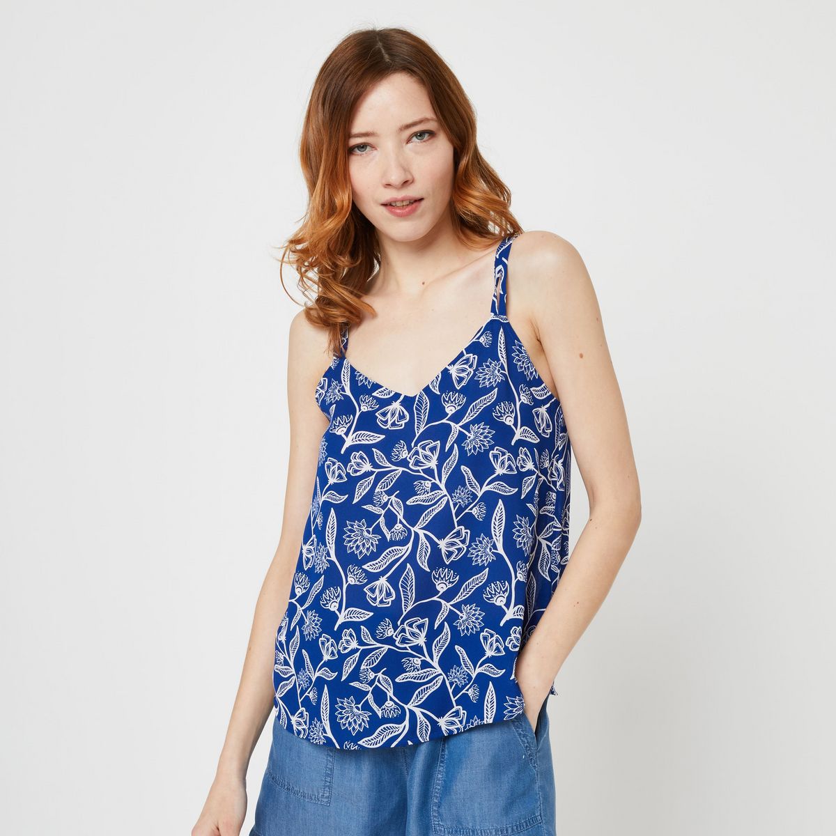 INEXTENSO Chemise bleu femme