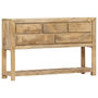 Voir la diapositive 1 : VIDAXL Buffet 120x30x75 cm bois de manguier massif