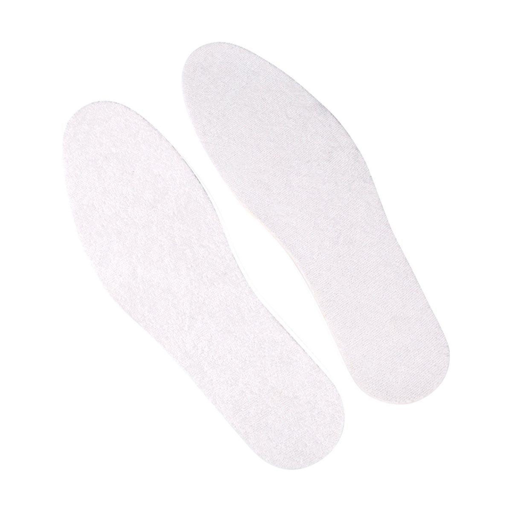 Voir la diapositive 1 : FLIPLESS Semelles Chaussures  Coton  Taille 42/43 Blanc