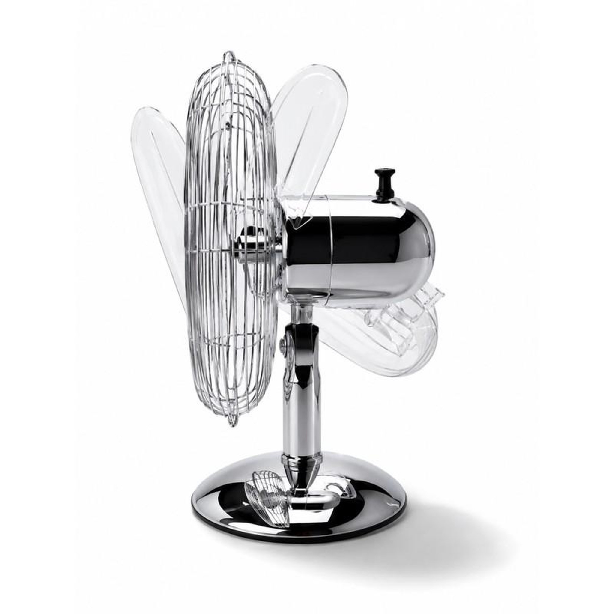 Voir la diapositive 5 : DC Direct Ventilateur de table dcg VE1616 finition argentée
