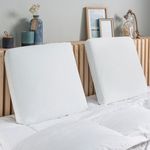 DUNLOPILLO Oreiller Thermogel. Coloris disponibles : Blanc