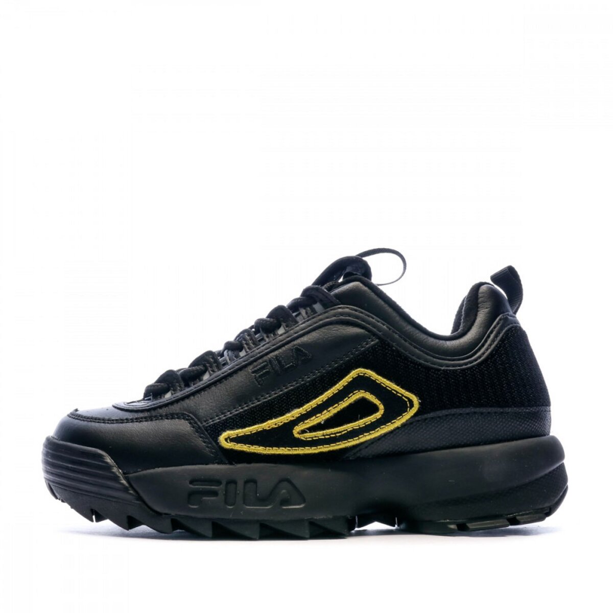 FILA Baskets Noir Femme Fila Disruptor Patches pas cher Auchan