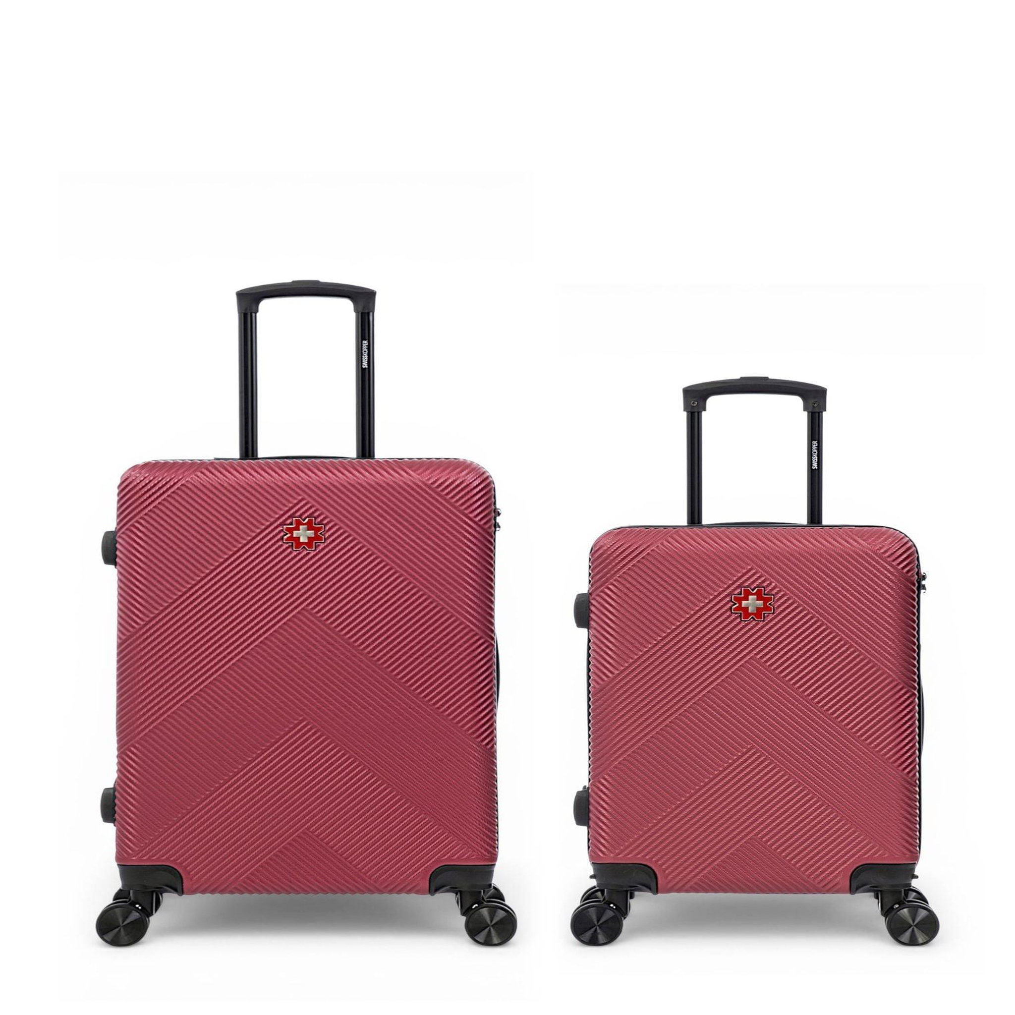 SWISS KOPPER Lot de 2 Valises Rigides Taille Moyenne et Cabine OLTEN