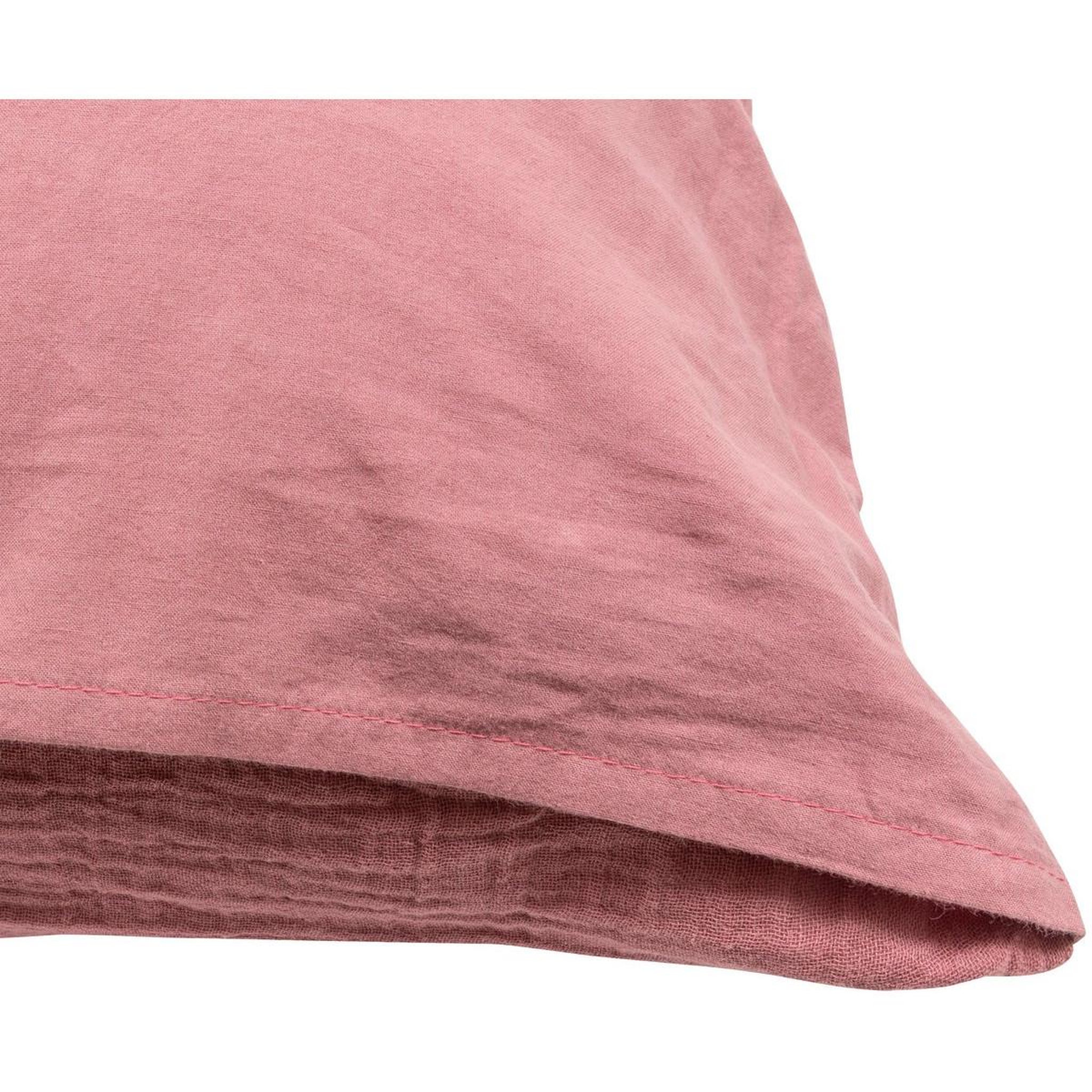 Voir la diapositive 3 : Atmosphera Kids Parure de lit 2 pièces  lili  140x200cm rose antique