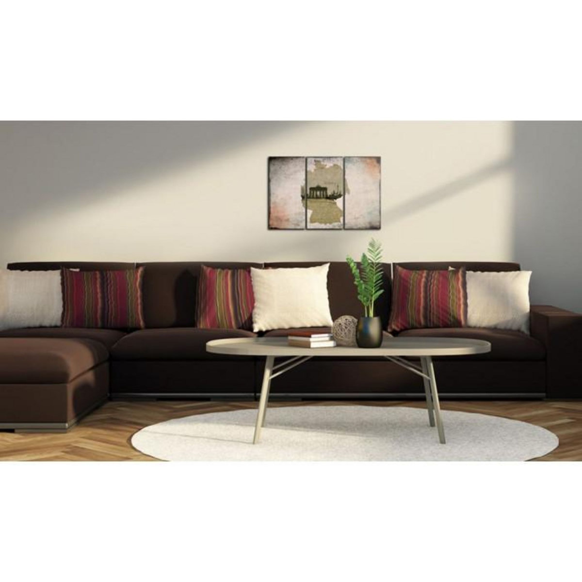 Paris Prix Tableau  Map : Germany Brandenburg Gate Carte