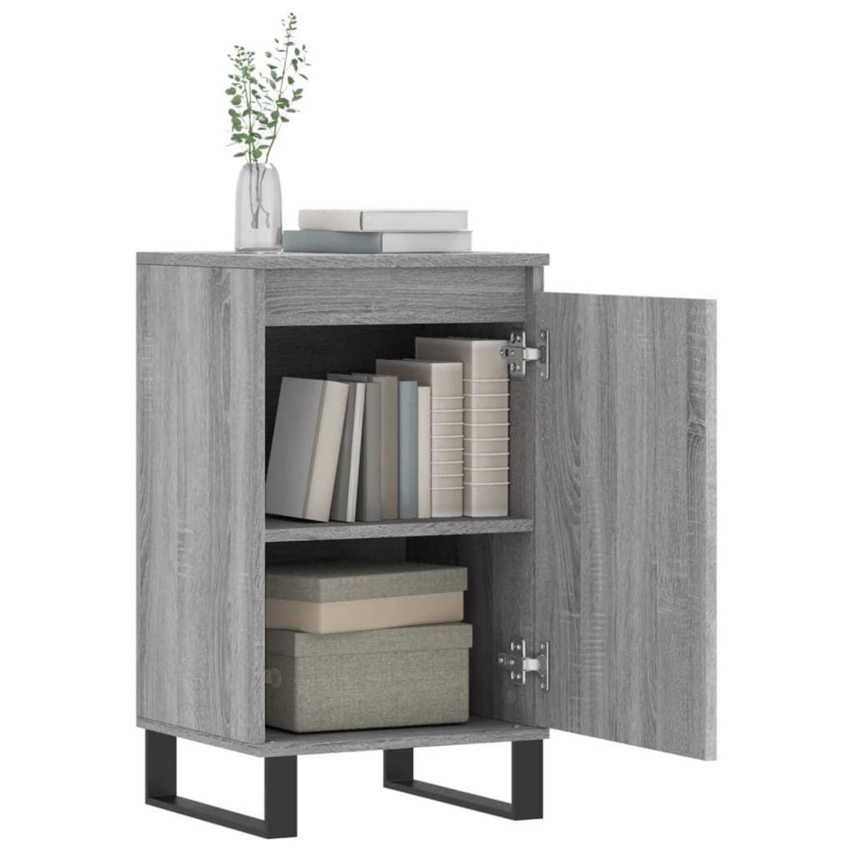 VIDAXL Buffet sonoma gris 40x35x70 cm bois d'ingenierie