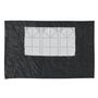Voir la diapositive 3 : VIDAXL Paroi de tente de reception 2 pcs avec fenetre PE Anthracite