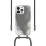 WOODCESSORIES Coque avec cordon iPhone 13 Pro Max Tour de cou gris