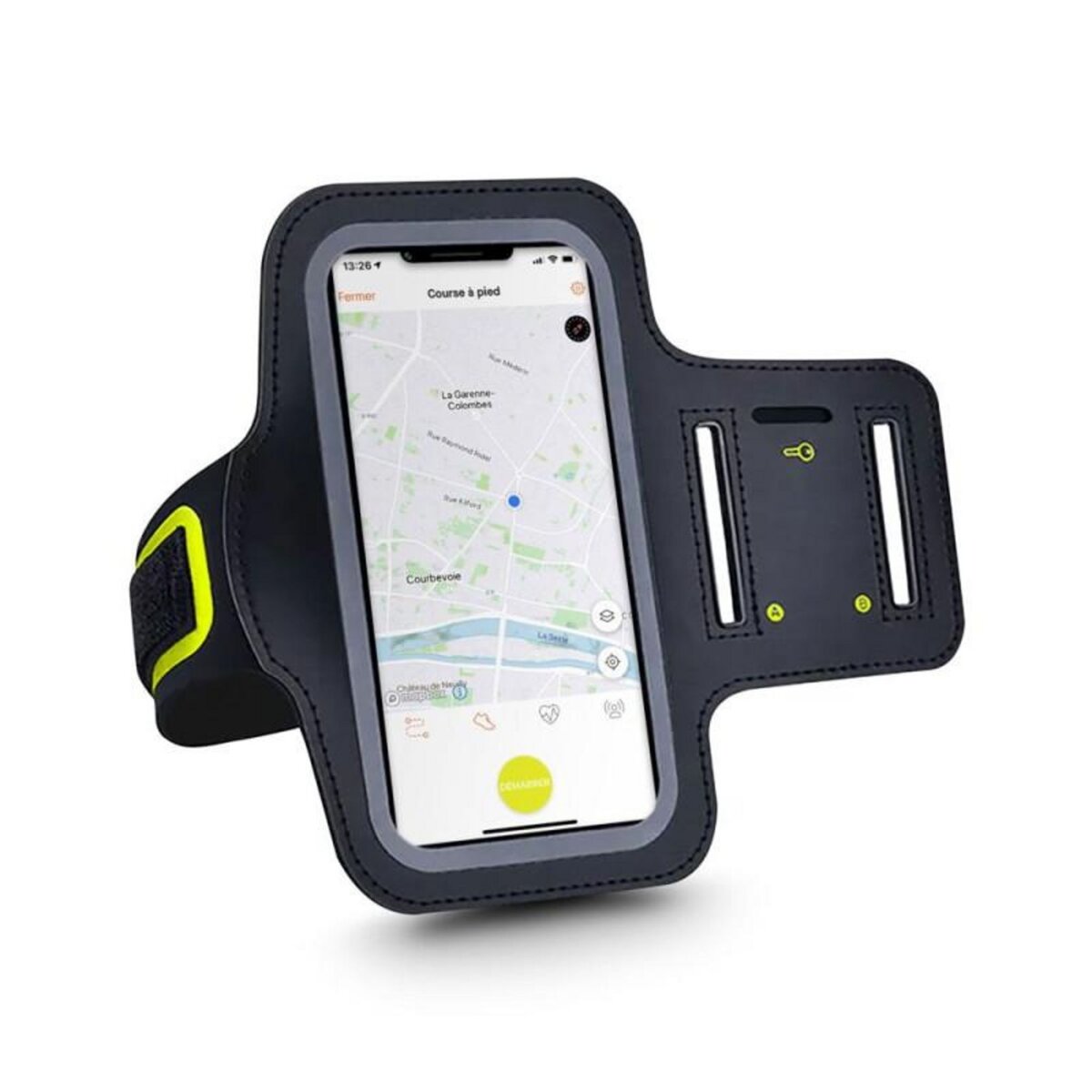 URBAN FACTORY Brassard sport pour téléphone portable 6 Urban Factory Sportee Noir