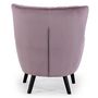 Voir la diapositive 4 : Paris Prix Fauteuil Scandinave Velours  Velvet  94cm Rose