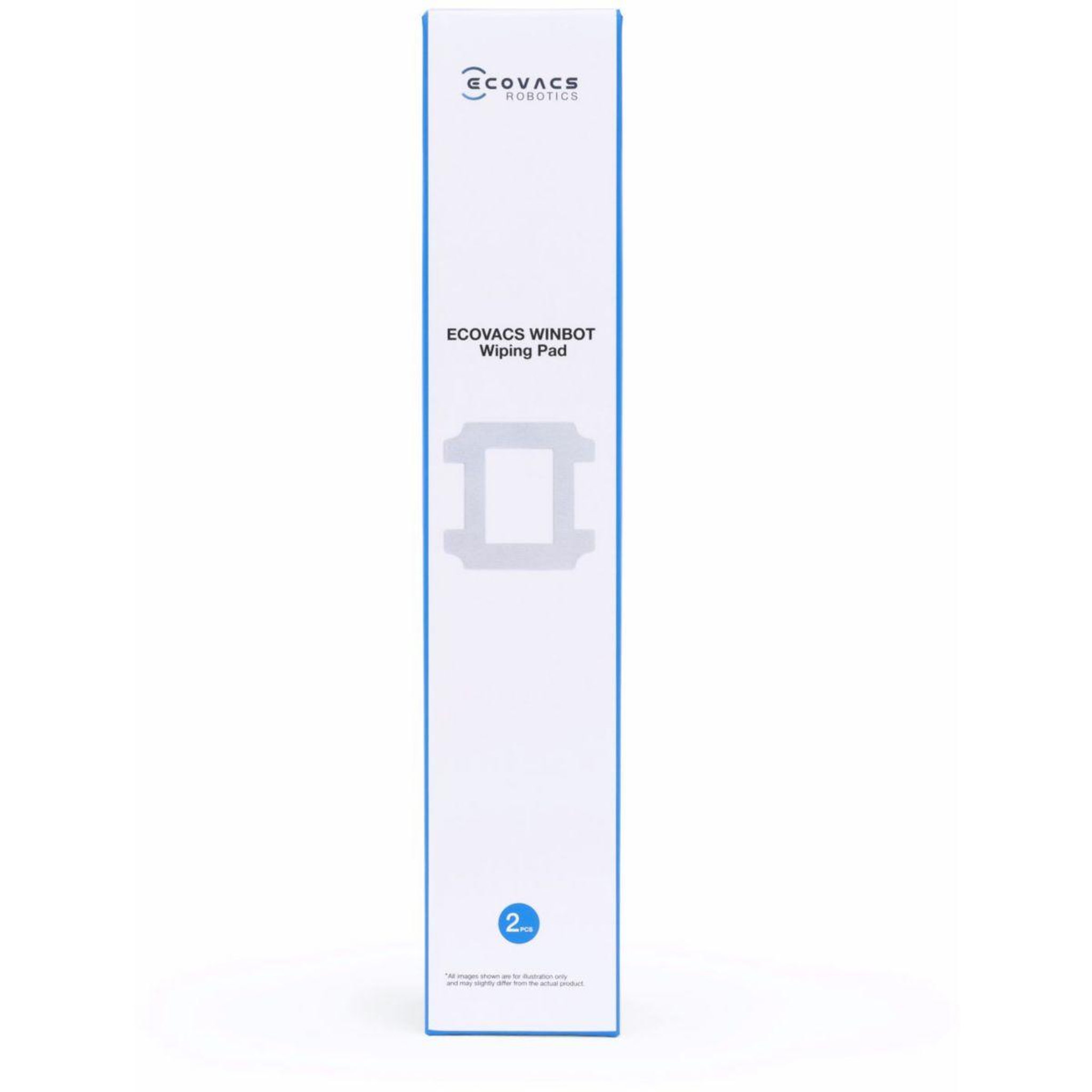 Voir la diapositive 2 : ECOVACS Lingettes et serpillères lavage microfibre w-cc02-0014 lave-vitres winbot w2s