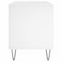 Voir la diapositive 5 : VIDAXL Armoire a disques blanc 100x38x48 cm bois d'ingenierie
