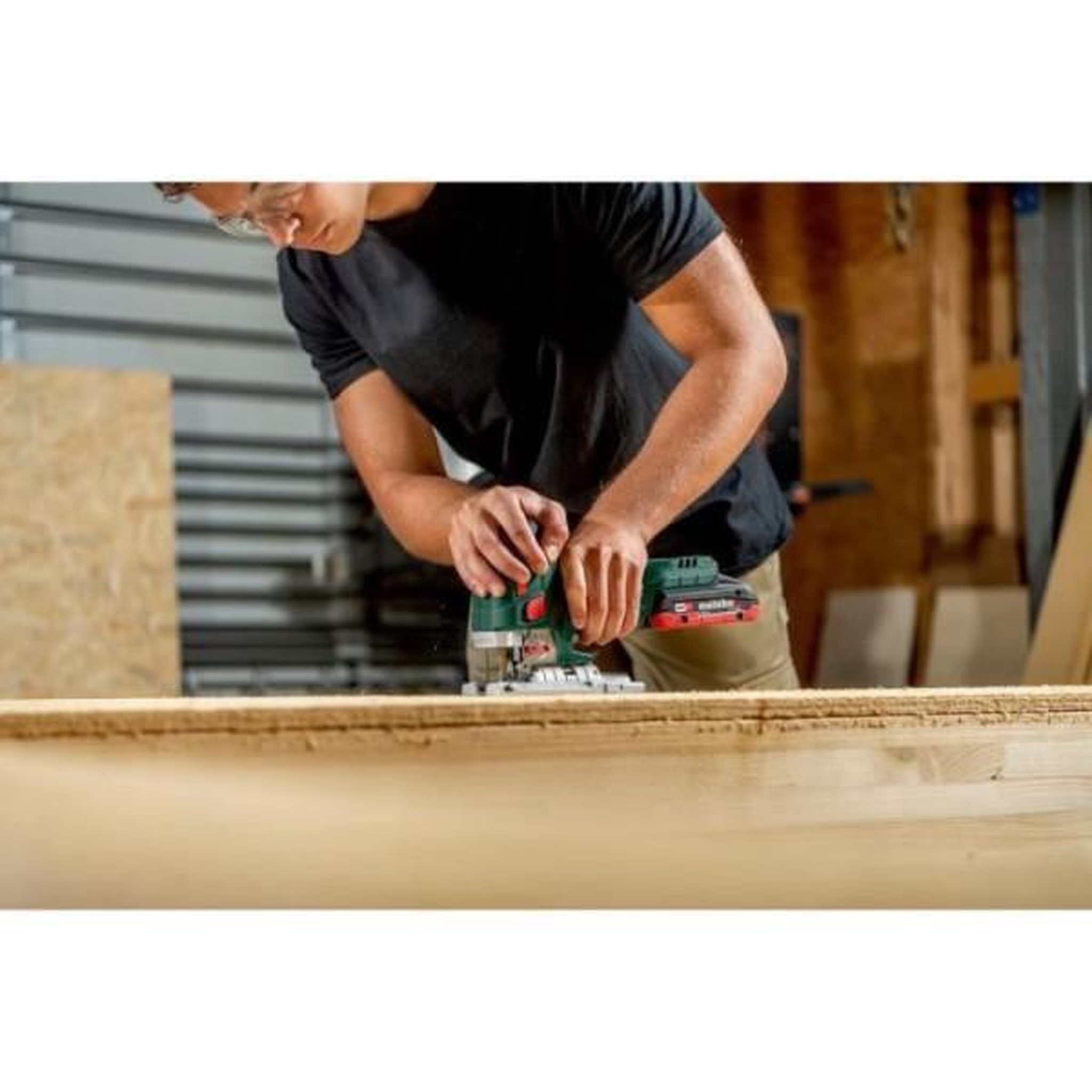 Voir la diapositive 3 : METABO Scie sauteuse sans fil - METABO - STA 18 LTX 150 BL - 18 V - MetaBOX 145 L