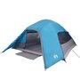 Voir la diapositive 4 : VIDAXL Tente de camping a dome 4 personnes bleu impermeable