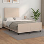 Voir la diapositive 1 : VIDAXL Cadre de lit sans matelas cappuccino 120x200 cm similicuir