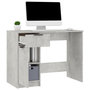 Voir la diapositive 5 : VIDAXL Bureau Gris beton 100x50x75 cm Bois d'ingenierie