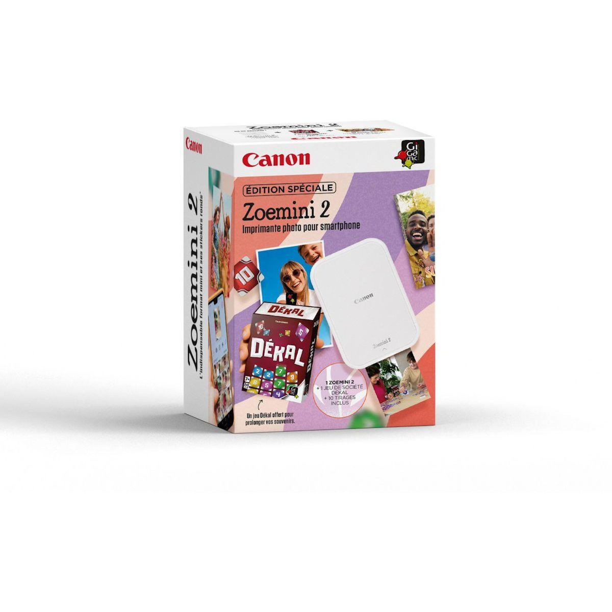 Canon Imprimante photo portable KIT Zoemini 2 summer 2026