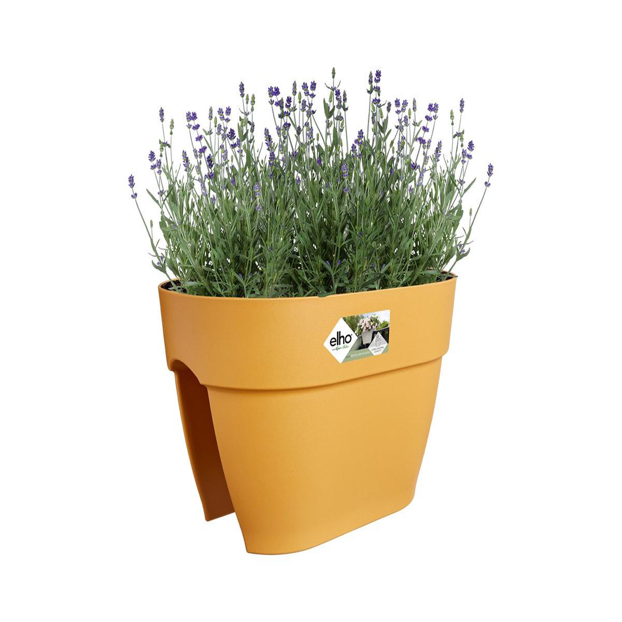 Voir la diapositive 4 : ELHO Balconnière Elho Vibia Campana Flower Bridge jaune miel - Longueur 40 cm