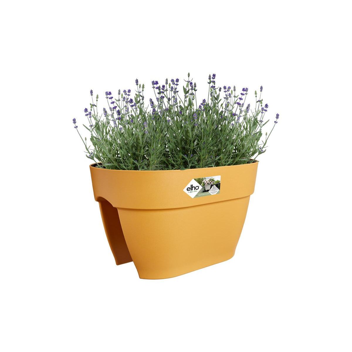 ELHO Balconnière Elho Vibia Campana Flower Bridge jaune miel - Longueur 40 cm