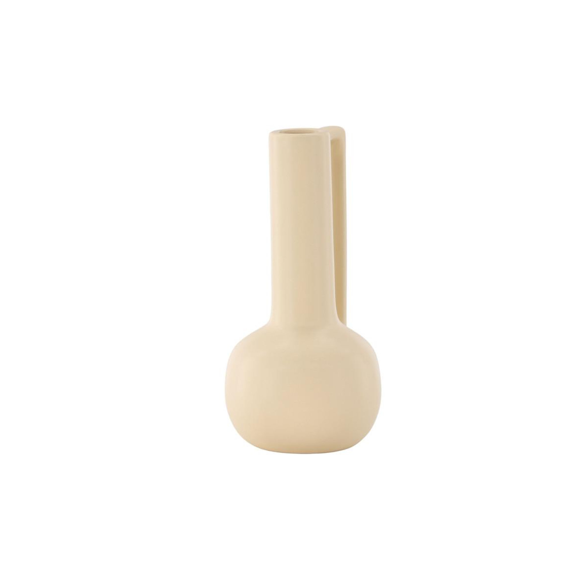 Voir la diapositive 4 : Paris Prix Vase design en céramique  allis  36cm jaune