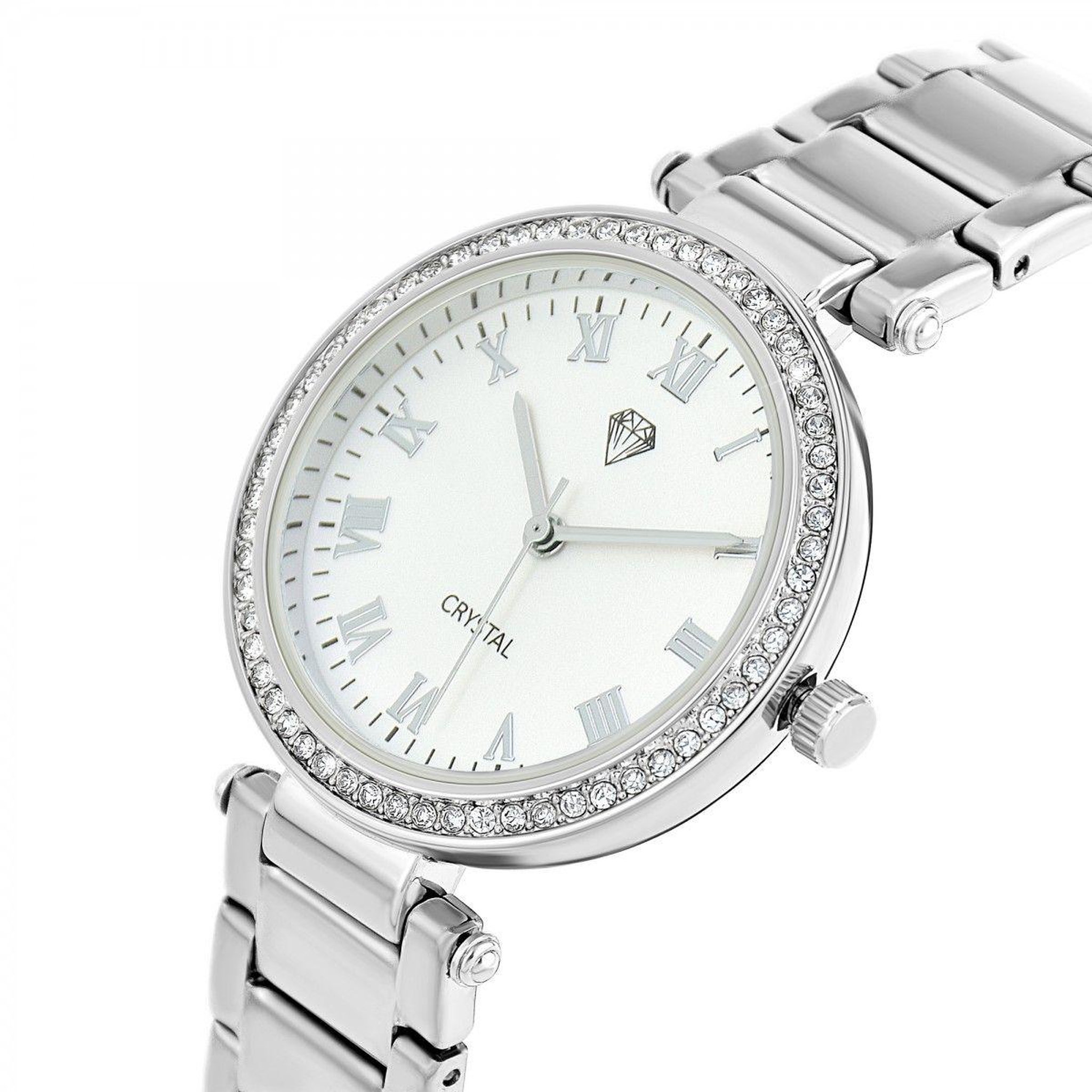 Voir la diapositive 3 : SC CRYSTAL Montre Naëlle élégante ornée de Cristaux scintillants par SC Crystal