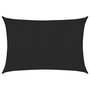 Voir la diapositive 2 : VIDAXL Voile d'ombrage 160 g/m^2 Noir 3,5x5 m PEHD