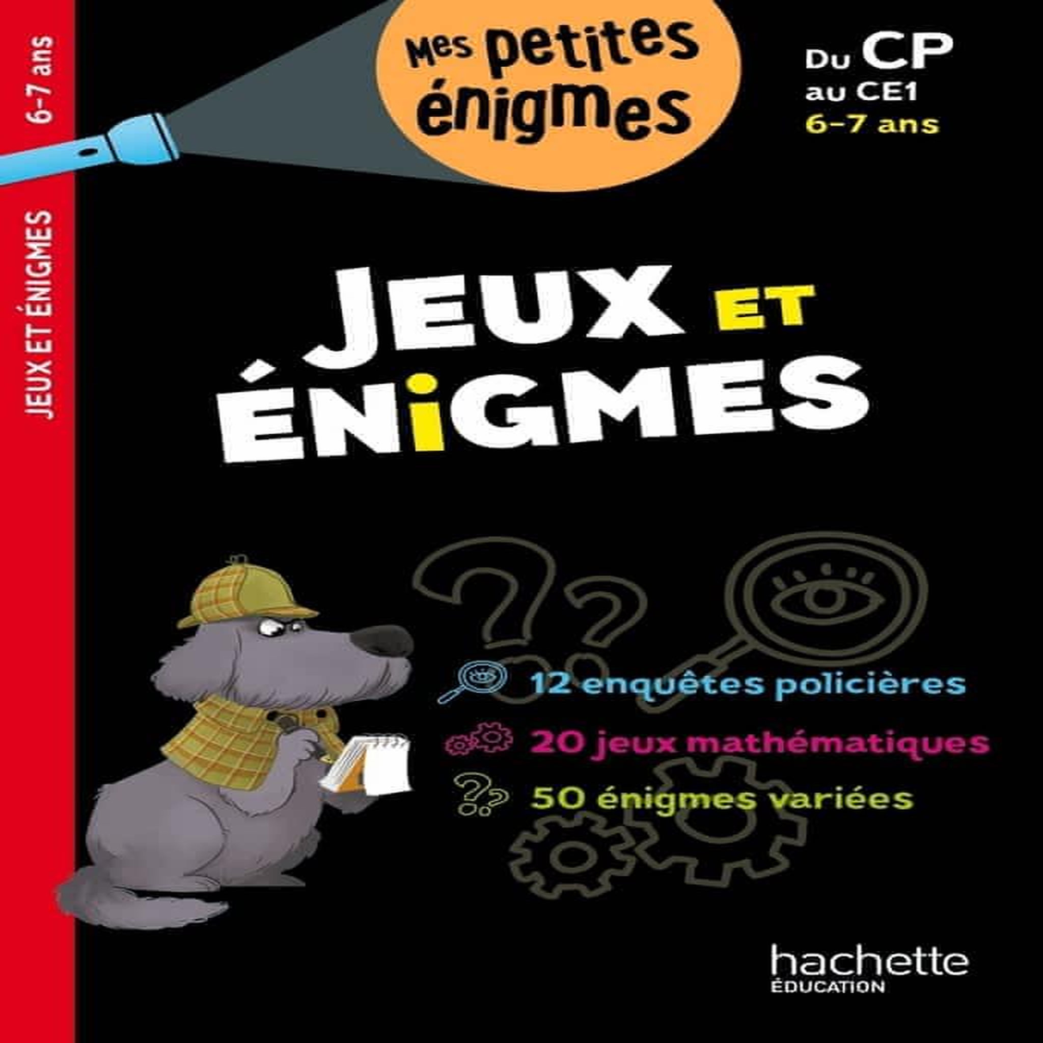 JEUX ET ENIGMES DU CP AU CE1. CAHIER DE VACANCES, Lecreux Michèle