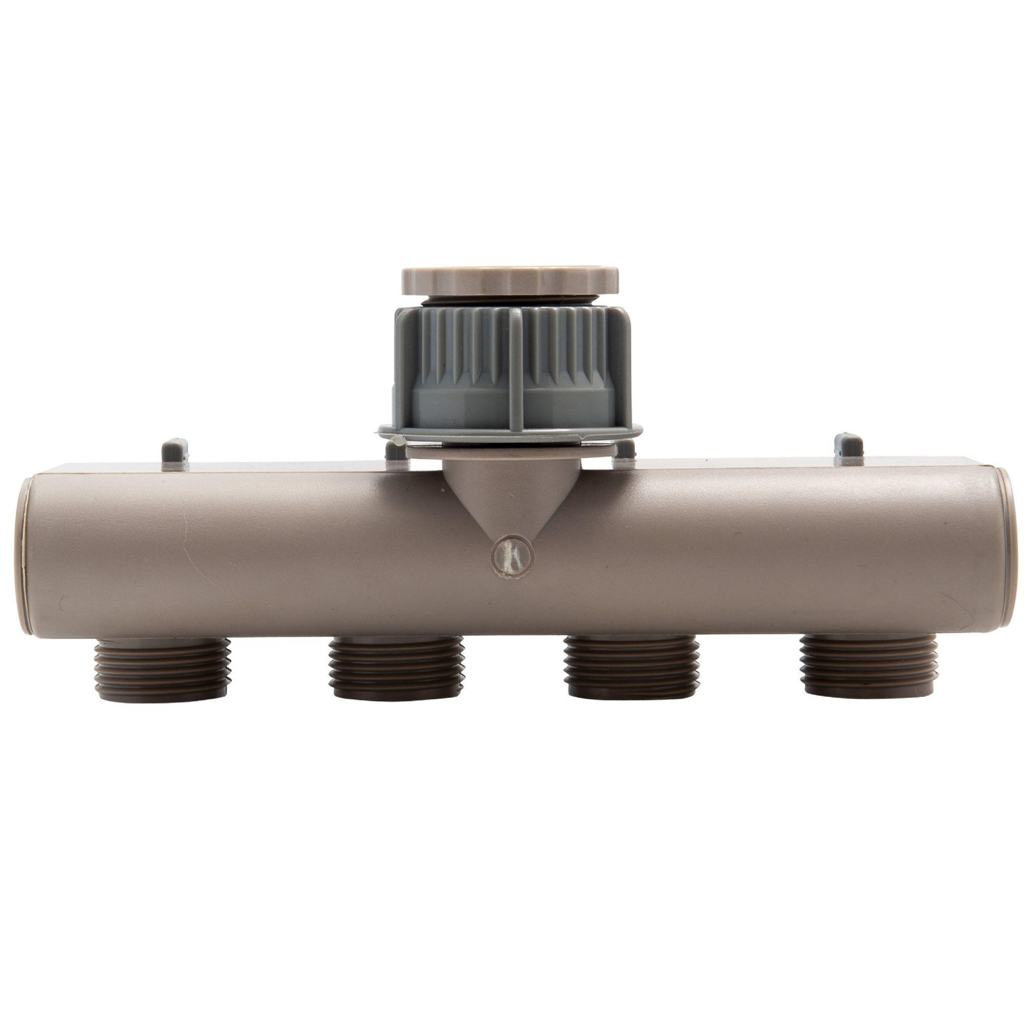 Voir la diapositive 3 : Jardibric Té pour robinet 4 sorties 3-4 m