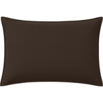 BATON ROUGE Taie d'oreiller avec volant percale. Coloris disponibles : Blanc