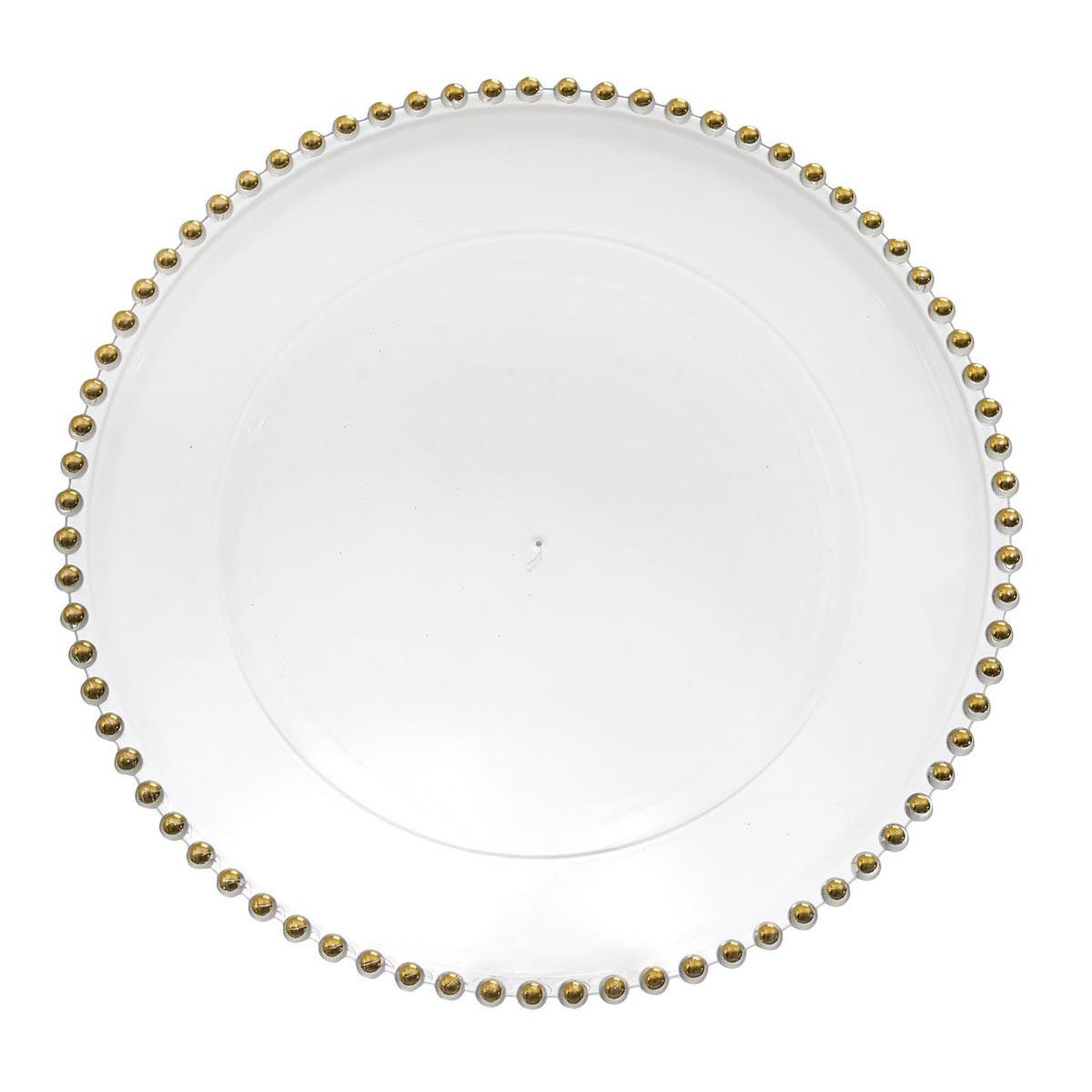 Voir la diapositive 2 : The Home Deco Factory Plat de présentation  sabah  31cm transparent