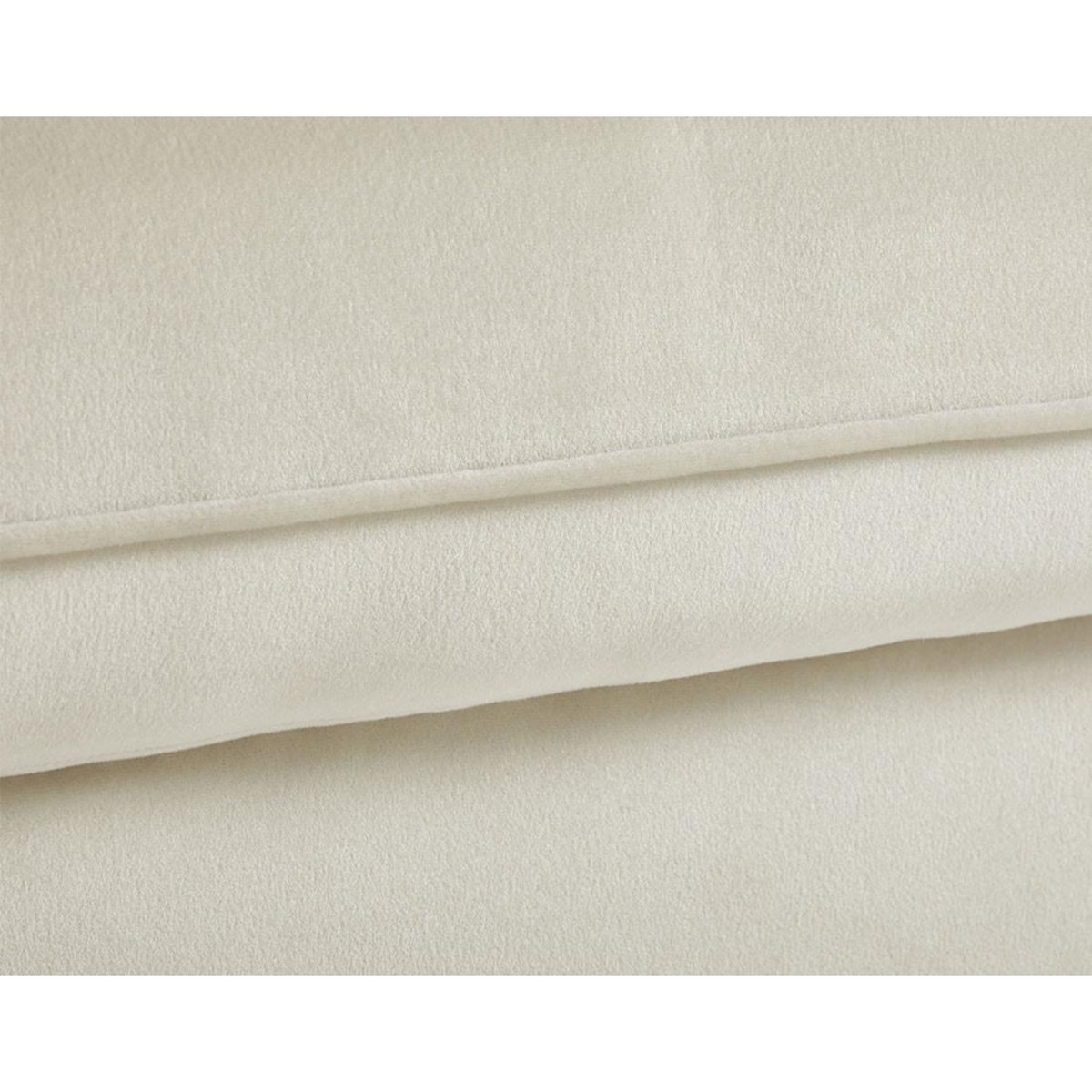 BEST MOBILIER Flamingo - canapé d'angle gauche 4 places convertible en velours