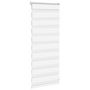 Voir la diapositive 3 : VIDAXL Store zebre blanc 65x100 cm largeur du tissu 60,9 cm polyester