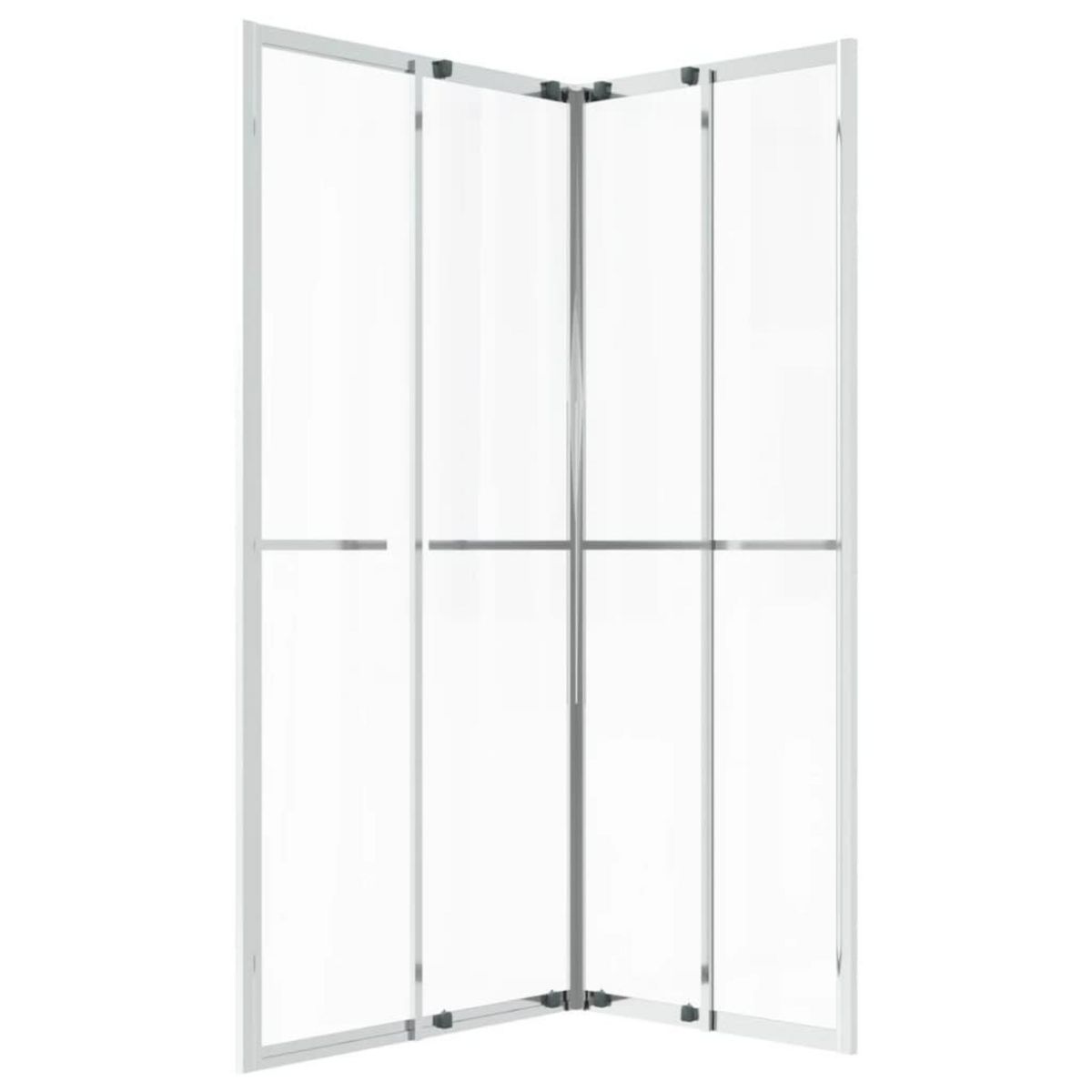 VIDAXL Cabine de douche ESG 90x70x180 cm