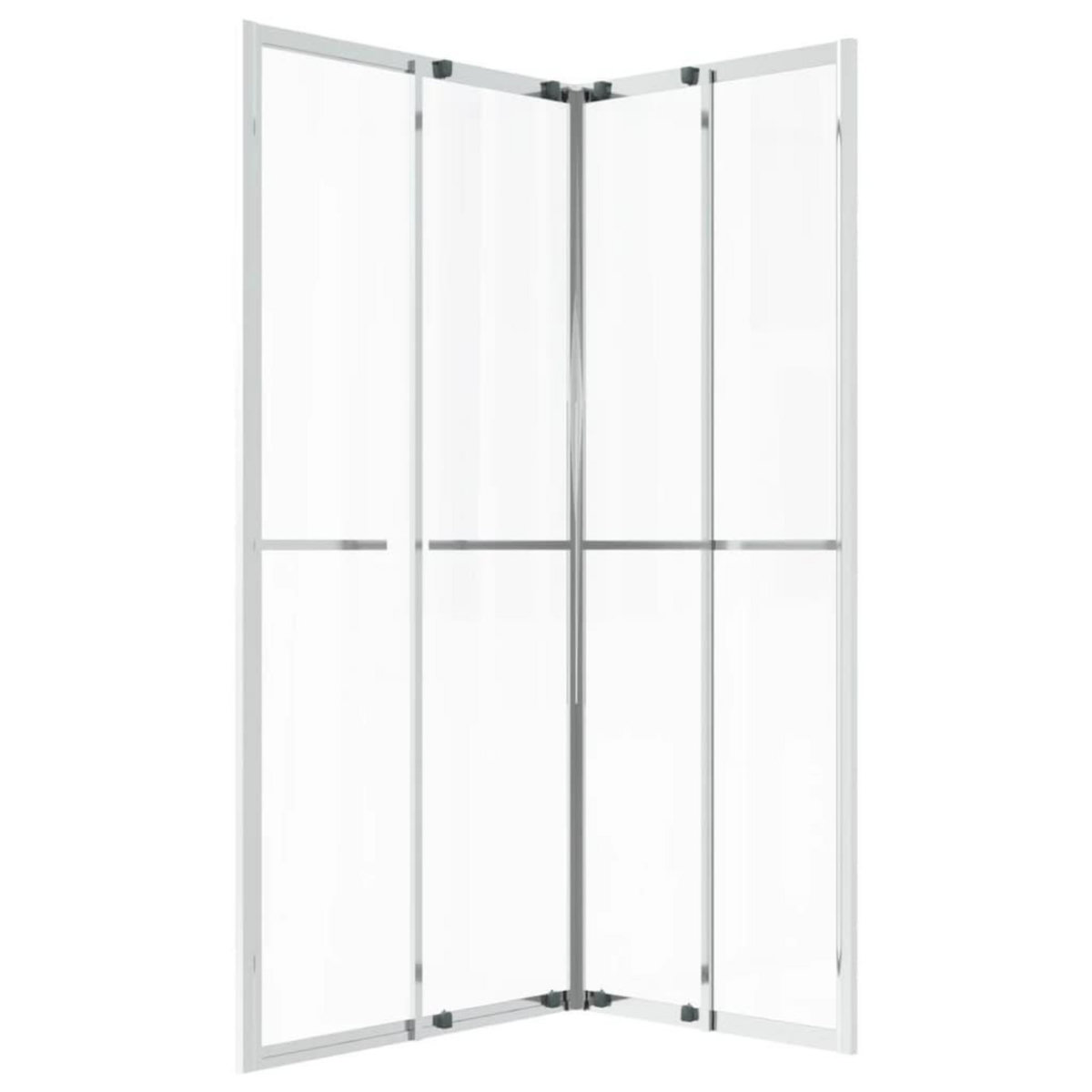 VIDAXL Cabine de douche ESG 90x70x180 cm