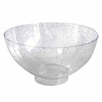 Paris Prix Lot de 25 Verrines Rondes en Plastique Réutilisable  Mini Apéritif  50ml Argent