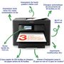 Voir la diapositive 2 : Epson Imprimante jet d'encre WorkForce WF-7840DTWF
