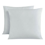 DODO Lot de 2 taies d'oreiller Coton BIO Vert d'eau. Coloris disponibles : Vert