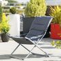 Voir la diapositive 2 : HESPERIDE Fauteuil relax de jardin pliable Milos - 3 Positions